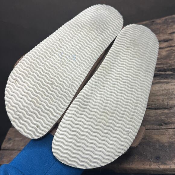 Yokono Brown Suede Leather Slide Sandals Women’s 6.5 Made in Spain Buckle - Picture 12 of 13